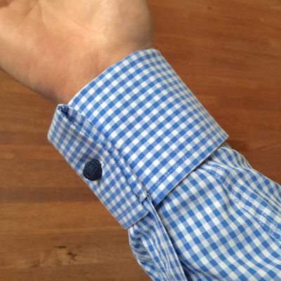 Silk Knot with Double Cuff Shirt