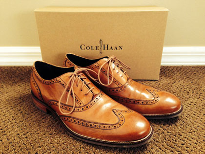 Cole Haan Wingtip Shoes